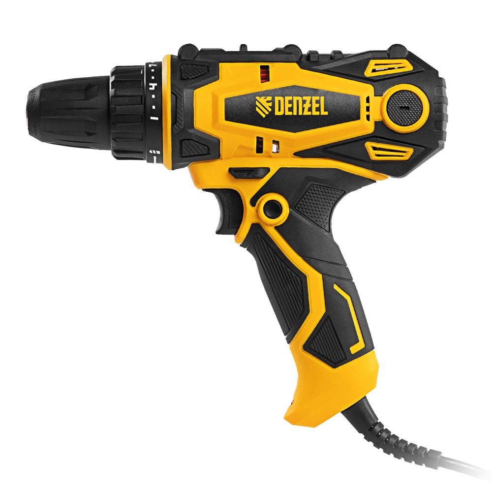 Дрель-шуруповерт сетевая SD-300-10, Denzel, 26201