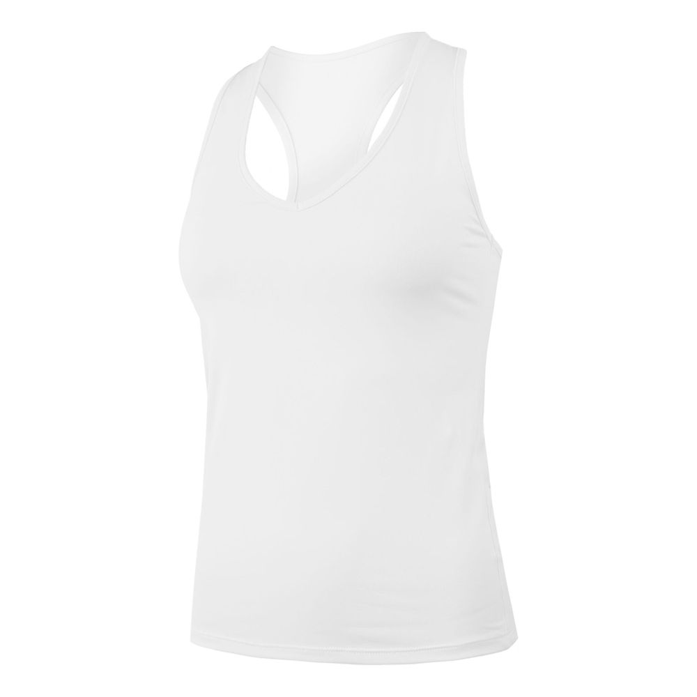 Женская теннисная майка BB by Belen Berbel Basic Tank Top Women - White