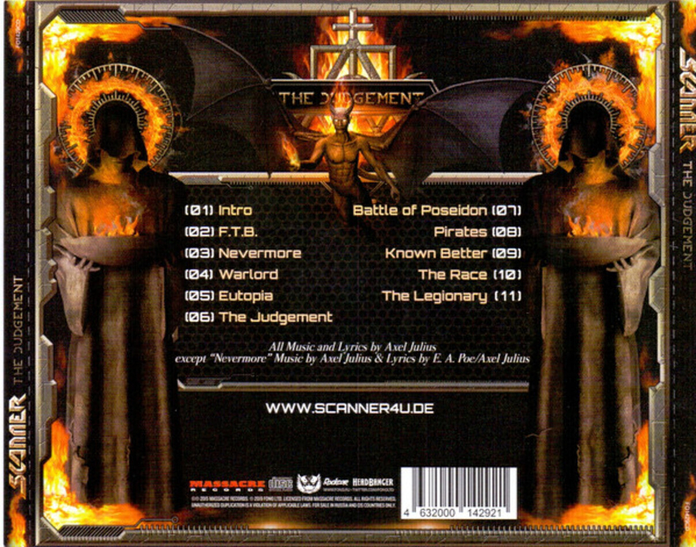 Scanner / The Judgement (RU)(CD)