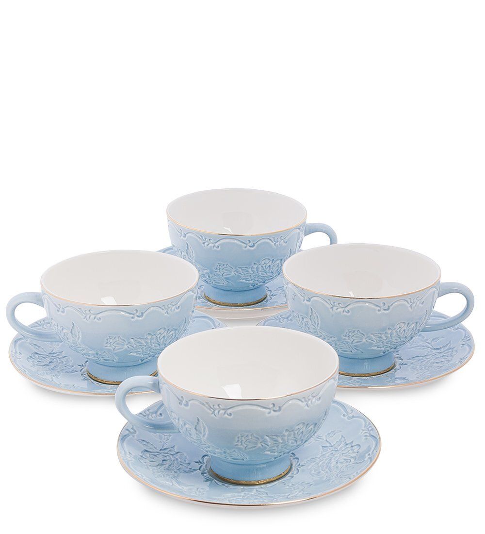 Pavone AS-05 Чайный набор на 4 перс. «Лаце Росса»