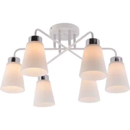 Люстра Rivoli   9192-306 6хЕ27 60 Вт модерн