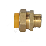 Муфта латунь 15Aх1/2" обжим/НР для газоснабжения STAHLMANN SSMG1501/2BGZ
