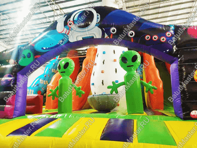 Батут "Космический", размер 10-9-7 м