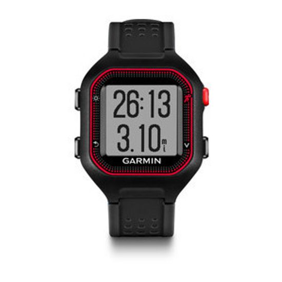 Спортивные смарт часы Garmin Forerunner 25 Large Черно-красный (с датчиком) 010-01353-40