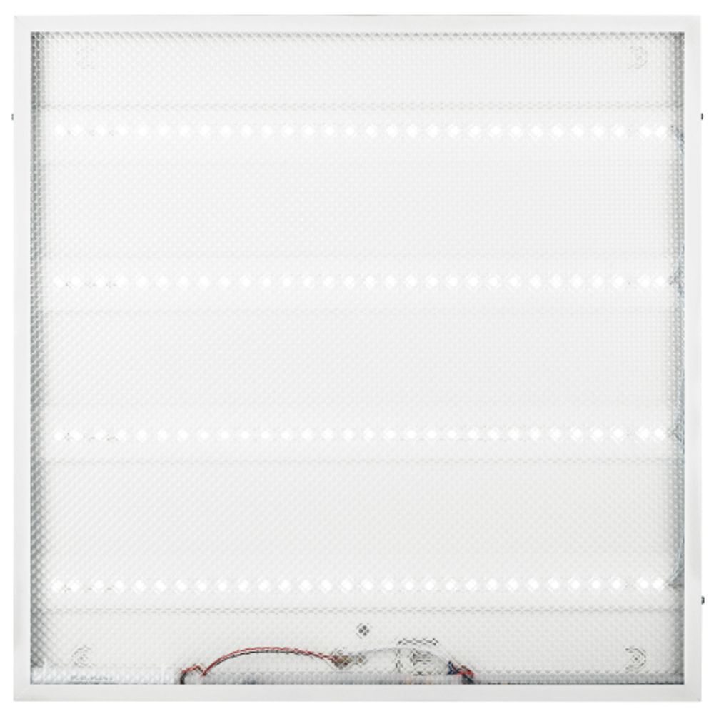 Светильник светодиодный ЭРА SPO-6-36-6K-P-EM 36Вт 6500K 595х595 призма со встроенными БАП 1час 20% | Светильники с внутренним драйвером