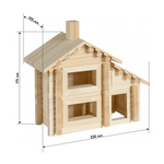 Конструктор "Разборный домик" №1 набор из 110 деталей