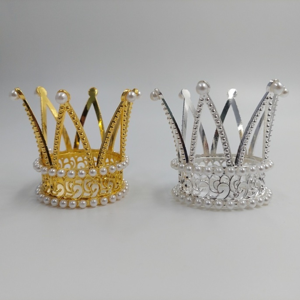 Корона принцессы М 4*5,5см Золото, металл