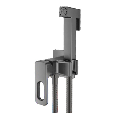 Гигиенический душ со смесителем встраиваемый Raglo R51.52.09, графит