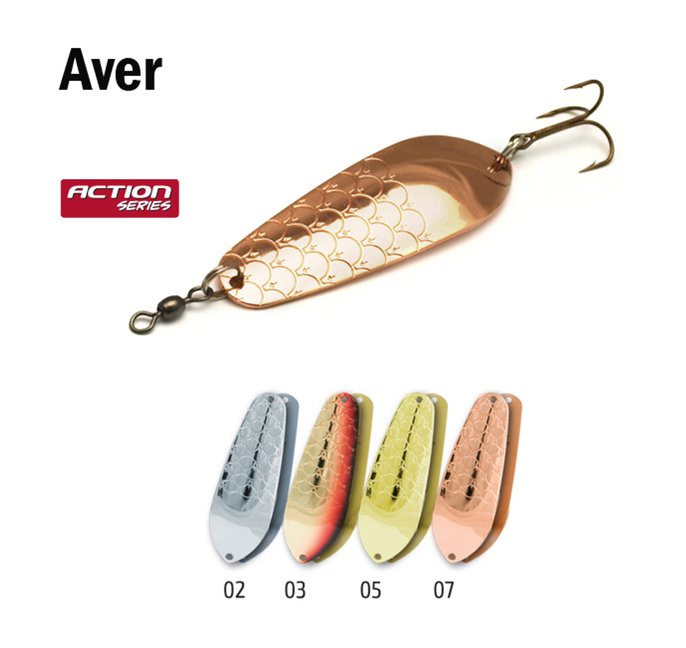 Блесна колебалка Akara Action Series Aver 70 21 гр. 3/4 oz. 05