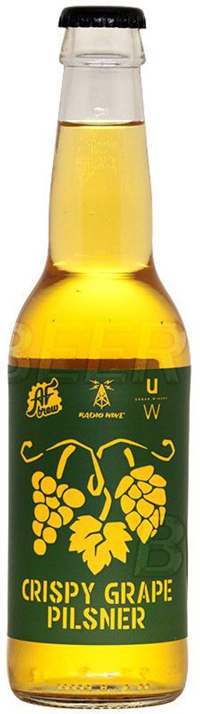 Пиво АФ Брю Криспи Грейп Пилснер / AF Brew Crispy Grape Pilsner 0.33 - стекло
