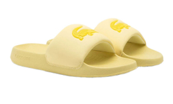 Сланцы Lacoste Serve Slide 1.0 - light yellow/yellow