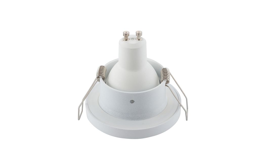 DK3012-WH Встраиваемый светильник влагозащ., IP 44, 50 Вт, GU10, белый, алюминий