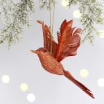 Украшение новогоднее «Колибри» 2,5*7*13 см, Шоколад