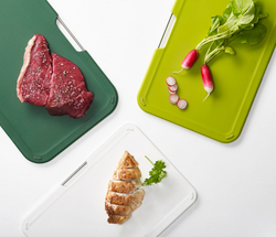 Набор из 3 разделочных досок Nest Regular зелёный Joseph Joseph