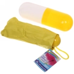 Зонт женский механический в пласт. тубе «Ультрамарин», микс 4 цвета, 8 спиц, d-90см, длина в слож. виде 19см