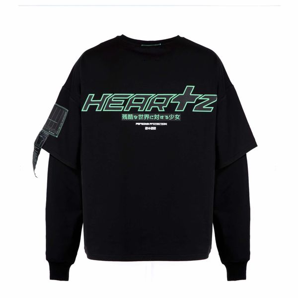 Лонгслив «Type-S» Черный - фото 2