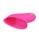 Розовый клиторальный вакуумный вибромассажер Isaac