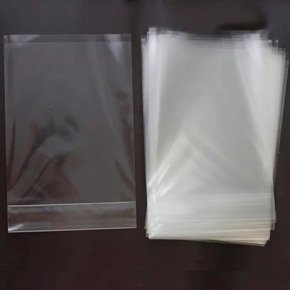 Пакеты 10х15х4 см 100 штук прозрачные с донной складкой