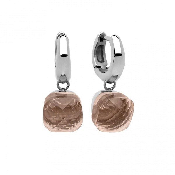 Серьги Qudo Firenze vintage rose 300042 BR