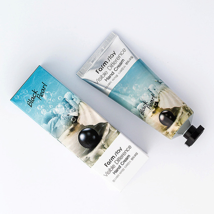 Farm Stay Крем для рук с экстрактом черного жемчуга 100 мл