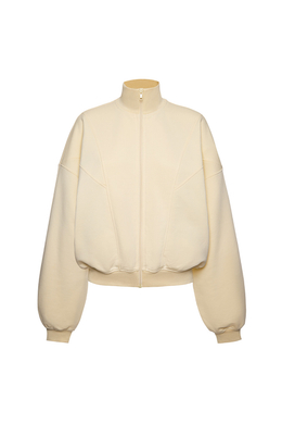 Олимпийка с рельефными швами Ваниль