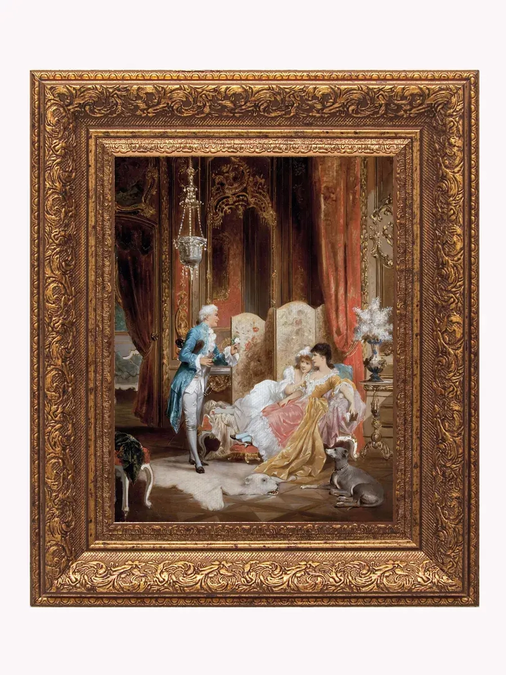 Картина на стену интерьерная на холсте 31*37 см