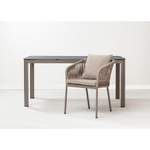 Стол обеденный Bergenson Bjorn Leif, 160х90 см, серо-бежевый