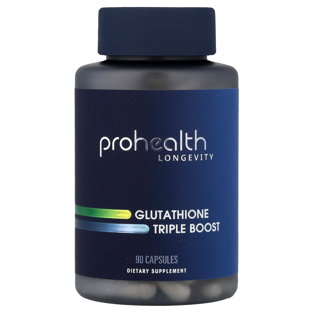 ProHealth Longevity, Glutathione Triple Boost, 90 капсул