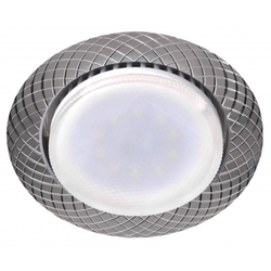 KL 76 AL/SL /1 Светильник ЭРА под лампу Gx53,220V, 13W, серебро