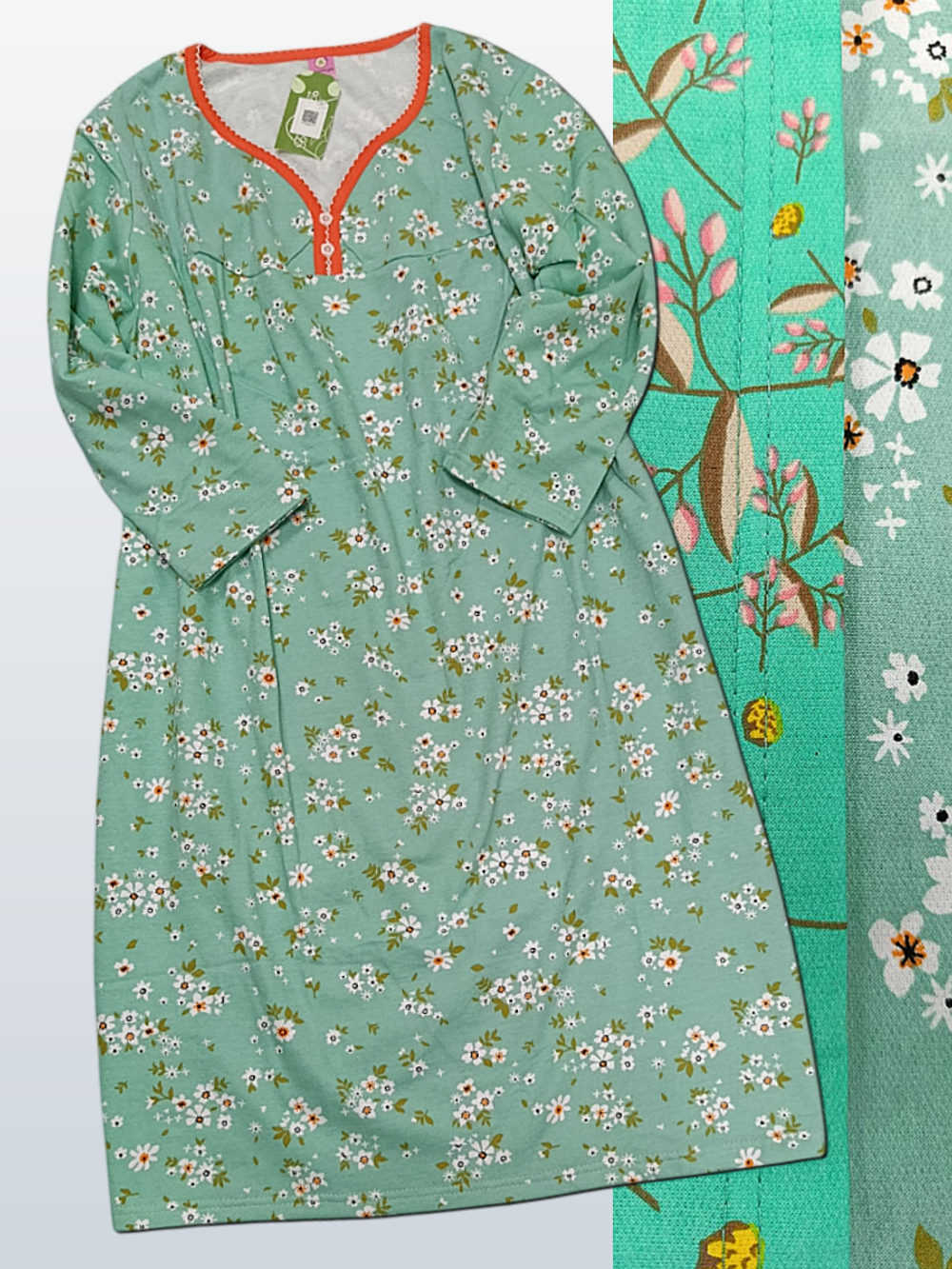 Сорочка ночная женская с начесом Богатырь (56/58)