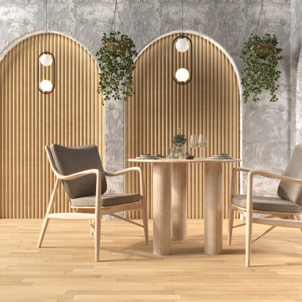 Стул из массива дуба дизайнерский Opera d’arte