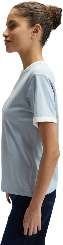 Футболка женская LEE RINGER TEE CONCRETE GRAY