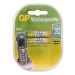 Батарейка-аккумулятор R03 AAA GP 650MA/h 1 шт.