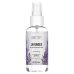 Aura Cacia, Аромапевтический спрей для комнаты и тела, успокаивающая лаванда, 4 жидких унции (118 мл)
