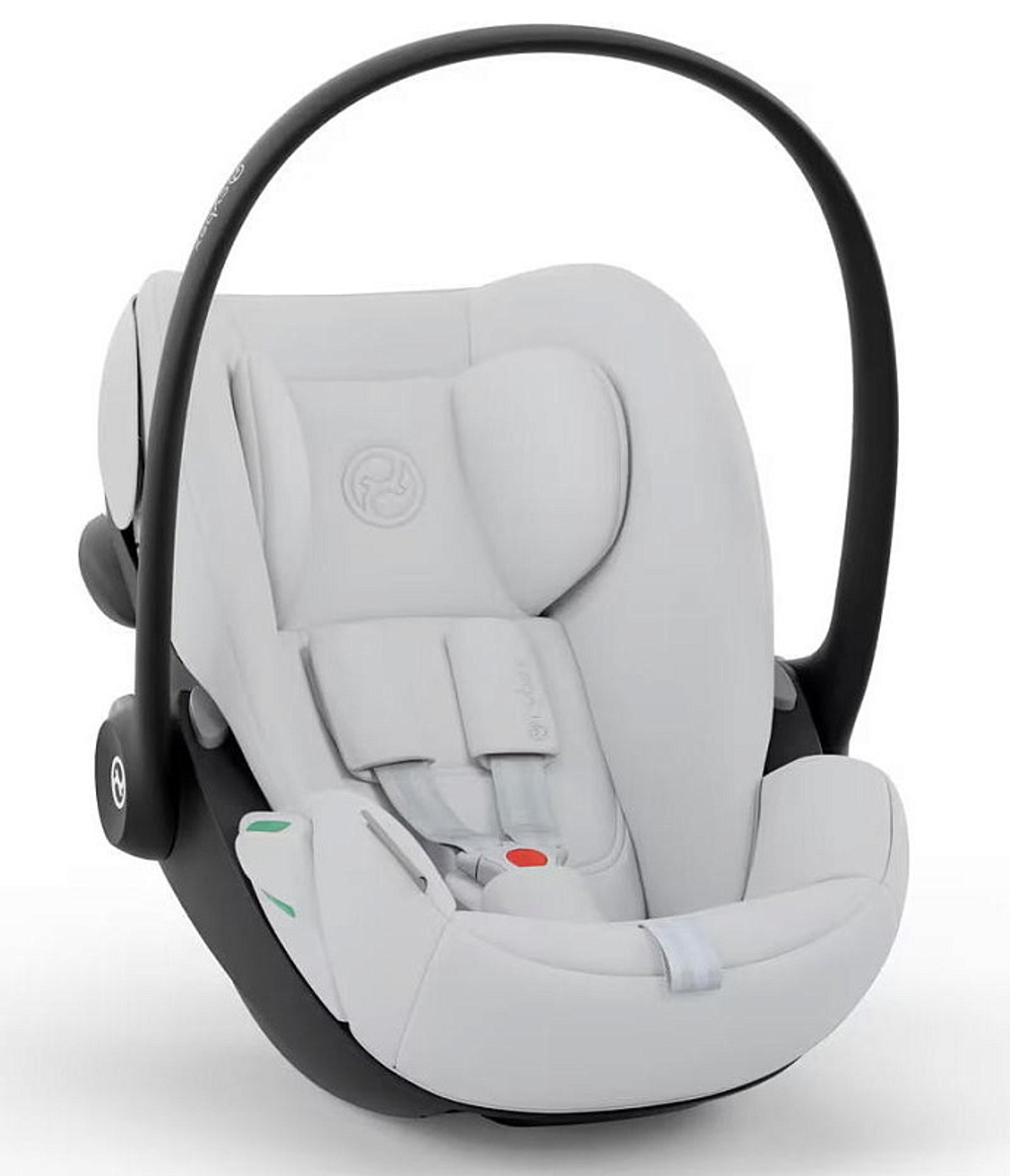 Коляска Cybex Coya Chrome Frame Cloud G i-Size Fog Grey 2 в 1 Mirage Grey с дождевиком