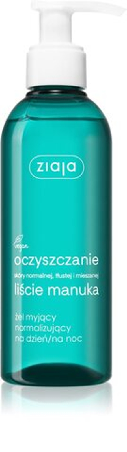 Ziaja Liście Manuka - очищающий гель нормализующий /   200  ml  / GTIN 5901887029113