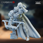 Grand Alliance Order Stormcast Eternal Judicator Воительница с луком №4 миниатюра для dnd, днд, pathfinder, фентези, Настольная игра, НРИ, Варгейм, РПГ