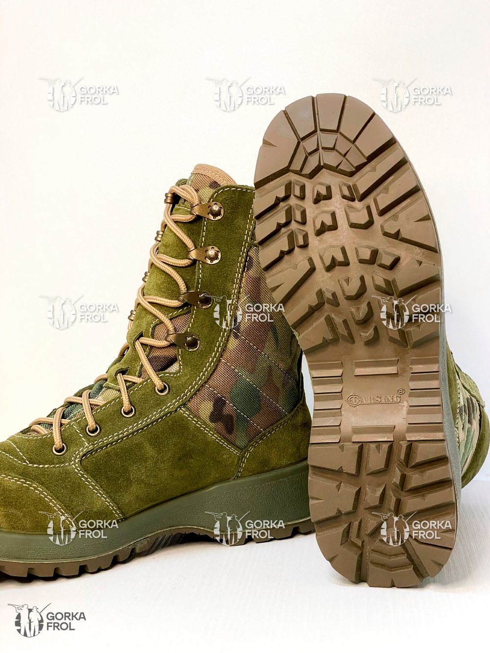 Ботинки с высоким берцем Garsing 500339 «Urban G.R.O.M», цвет Мультикам