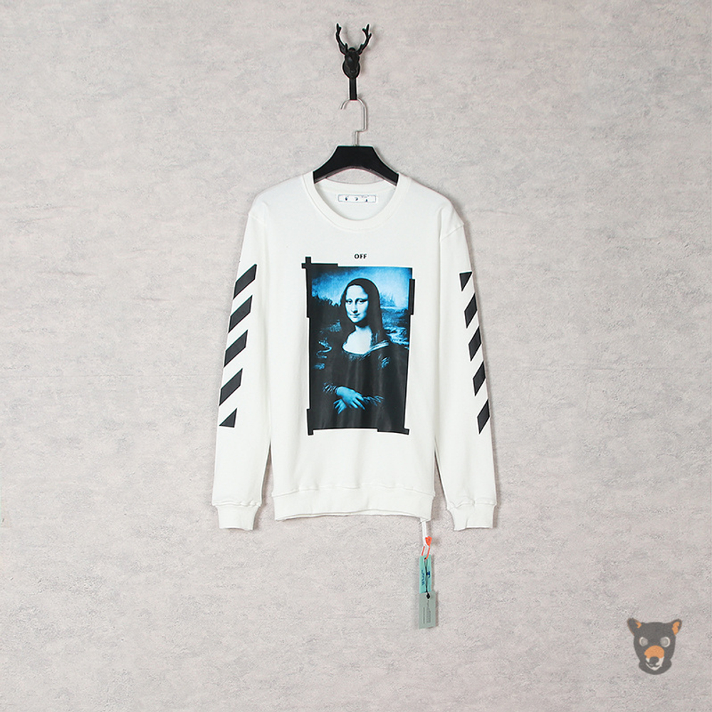 Свитшот Off-White "Mona Lisa"