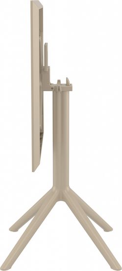Стол пластиковый складной Sky Folding Table 60 бежевый Турция