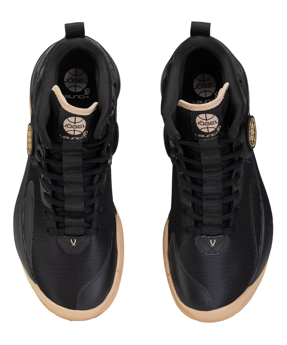 Кроссовки баскетбольные Launch MID, Black/gold