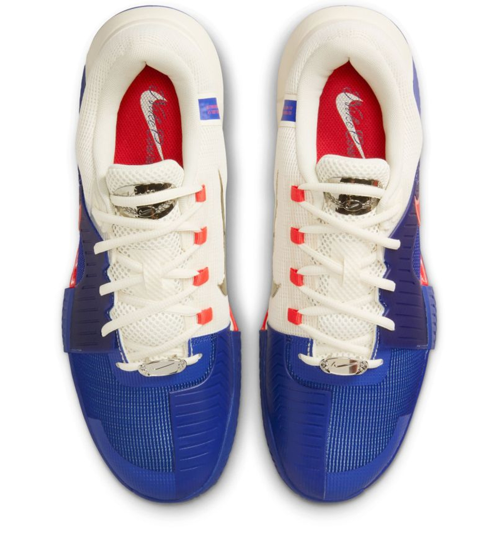 Теннисные кроссовки Nike Zoom GP Challenge 1 Premium - deep night/lt crimson/pale ivory