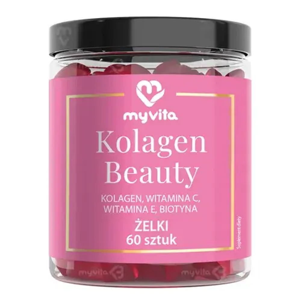 MyVita Beauty Collagen - натуральные желейные бобы, 60 шт.