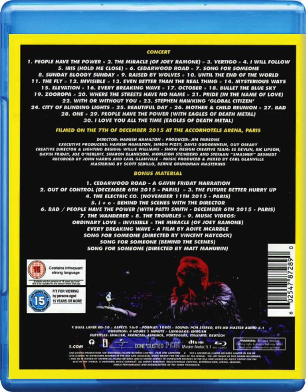 U2 / Innocence + Experience - Live In Paris (Blu-ray)