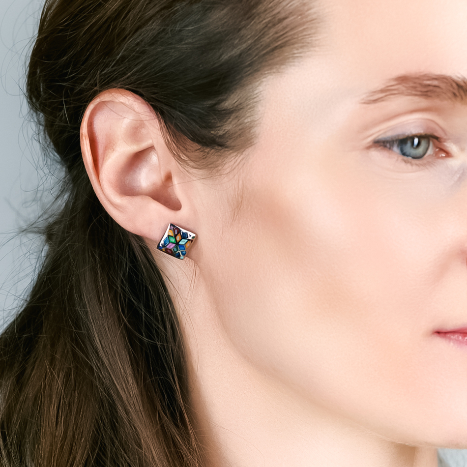 Серьги пусеты Fiore Luna AE13209-6