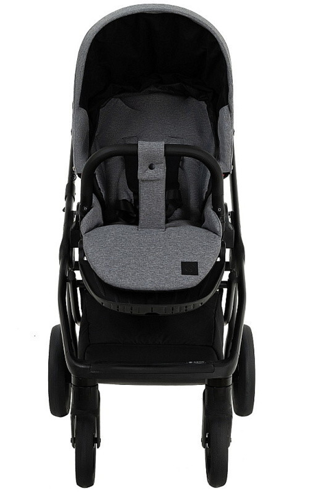 Детская коляска Roan Esso 2025 3 в 1 с автокреслом Tutis Elo Lux EduSky Grey ESS114/1 Grey/Black