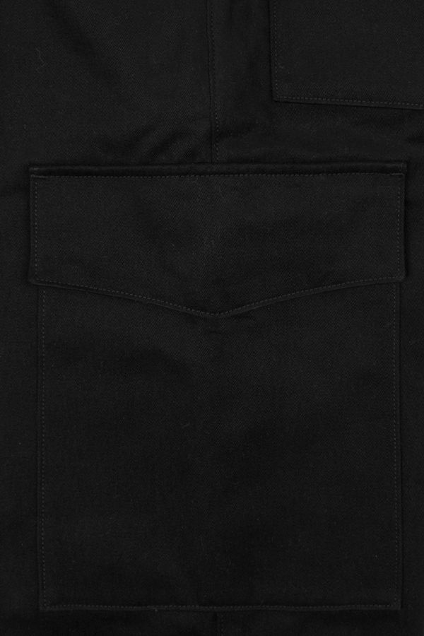 Брюки Twill Cargo Черные - фото 5