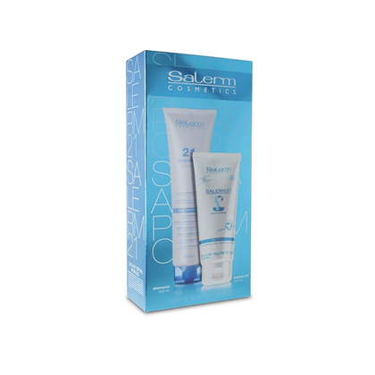 Salerm 21 Restorative Shampoo and Mask, Набор Salerm 21 восстанавливающий шампунь и маска. 300 + 200 мл