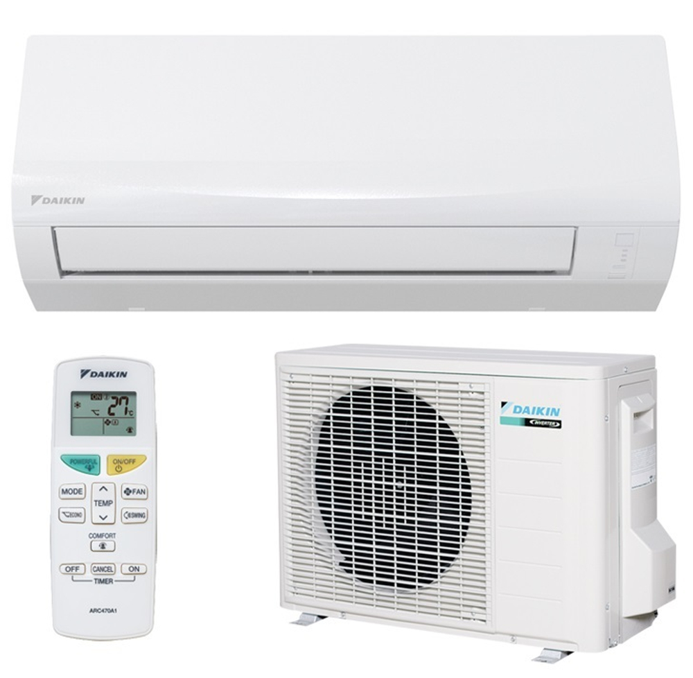 Кондиционер Daikin Sensira FTXF25E/RXF25E Inverter. Цвет: Белый