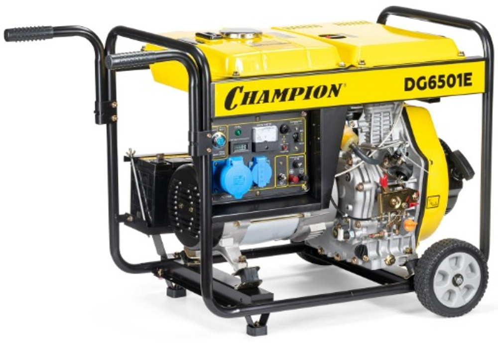 Генератор дизельный CHAMPION DG6501E